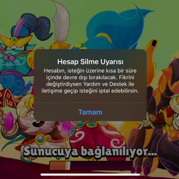 Brawl Stars Hesap Silme Uyarısı Ve Hesap Değiştiremiyorum