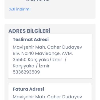 LCW" Den Şikayetçiyim
