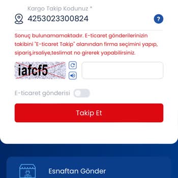 Trendyol Sahte Kargo Bilgisi