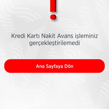 Ziraat Bankası Nakit Avans Çekemiyorum