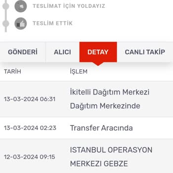 Kargomsende Firmasının İkitelli Dağıtım Merkezi