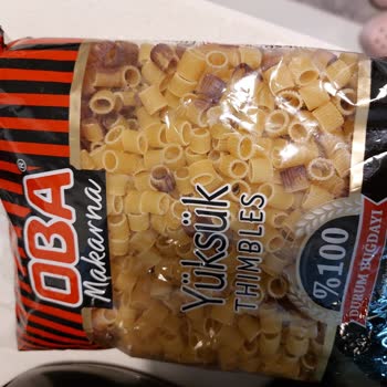 Oba Makarna Kusurlu Ürün, Yabancı Madde