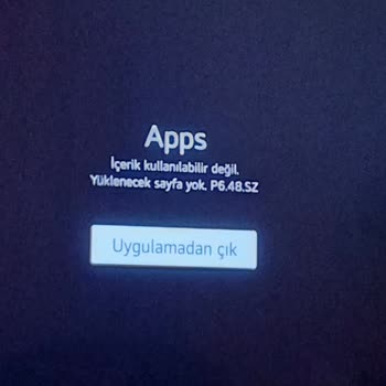 LG Webos Uygulama Açılmıyor