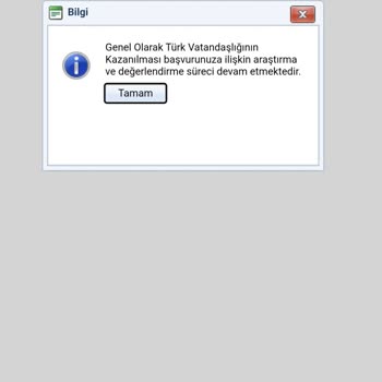 Nüfus Ve Vatandaşlık İşleri Başvuru Sonuçlanmıyor