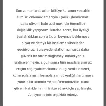 Deplasman Uygulaması Deplasman Ekibi Lütfen