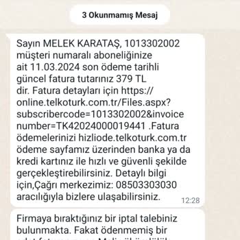 Telkoturk Şikayetçiyim Aboneliğimi İptal Etmiyorlar