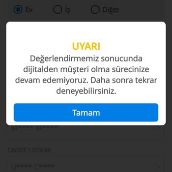 Denizbank Mobil Şube Sorun Çıkarıyor