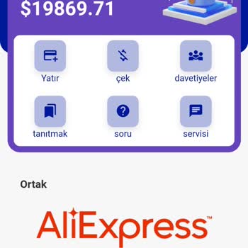 AliExpress Hesabımdaki Para Çekme Sorunu