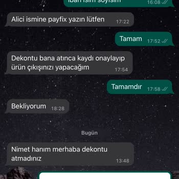 PayFix Müşteri Hizmetleriyle İletişim Sorunu Ve Mağduriyetim