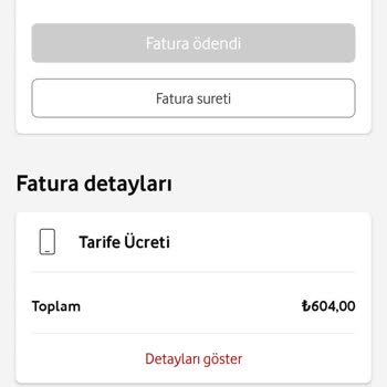 Vodafone Faturayı 3 Katına Çıkardı