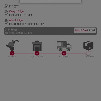 Horoz Lojistik Kargo Dağıtımda Fakat Günlerdir Adresime Kimse Gelmiyor
