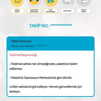 PTT Kargo Mağdurum Lütfen Yardımcı Olun