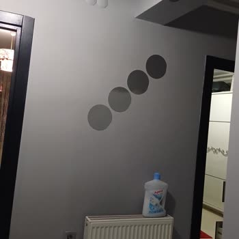 Polisan Boya. Gri. Yerine Mavi Çıktı