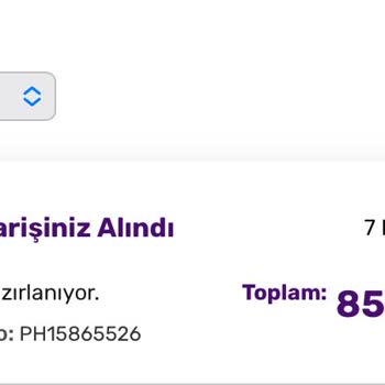 Gratis Siparişim 12 Gündür Hala Kargoya Verilmedi