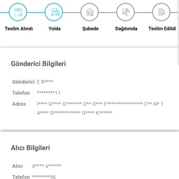 Scotty Firması Kargo Teslim Etmiyor Memnun Değilim