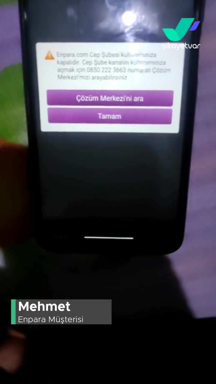 Enpara Cep Şubesi Kanallarım Kapatılmış! videonun kapak resmi