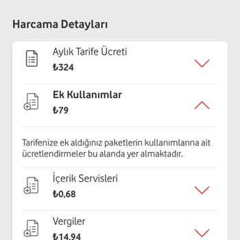 Vodafone İznim Olmadan Paket Aşımı Tarifesi Yapılması.