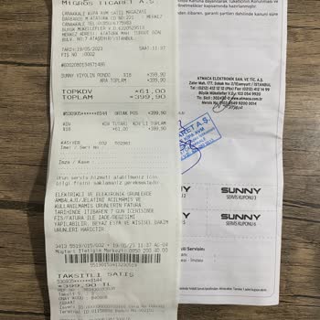 Çanakkale Kipa'dan Aldığım Sunny Viyolin Rondo'nun Bıçakları Dönmüyor