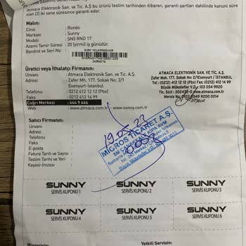 Çanakkale Kipa'dan Aldığım Sunny Viyolin Rondo'nun Bıçakları Dönmüyor