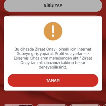 Ziraat Bankası İnternet Bankacılığına Giremiyorum