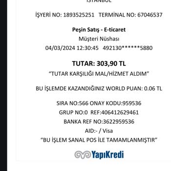 A101 Alışveriş Ürününün Parası Alınmasına Rağmen Ürünü Temin Etmiyor