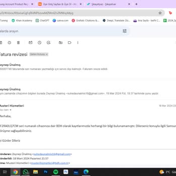 Samsung Garanti Servisi Sorunu