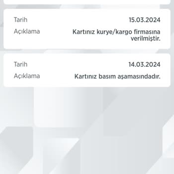 Ziraat Bankası Banka Kartımın Kargom Gelmiyor