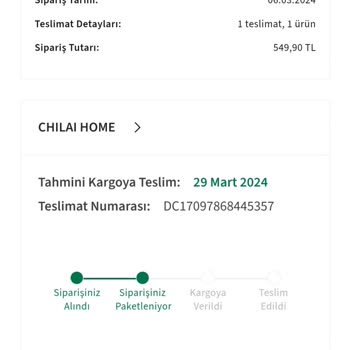Decoverse'de Tedarik Süresi