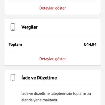 Vodafone Haksız Fatura Artması