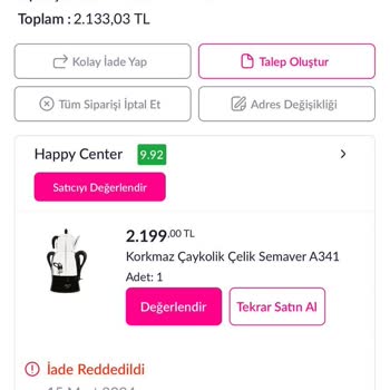 Pazarama Ve Happy Center Hakkında Usulsüz İşlem