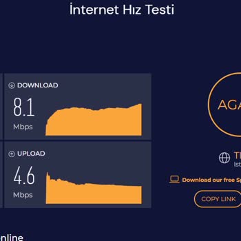 Turkcell Superonline 35Mbps'lik İnternetin Sadece 8Mbps Sağlanması