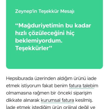 Hepsiburada İlgisizliği Ve Müşteri Memnuniyetsizliği