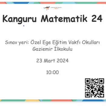 Kanguru Matematik Fen Türkiye Sınav Kaydı Olmasına Karşın Hak Kaybı'