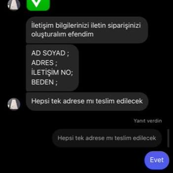 Modashiip (Instagram) Siparişim Gelmedi Ve Mesajlarımıza Cevap Verilmedi. Engel Yedik
