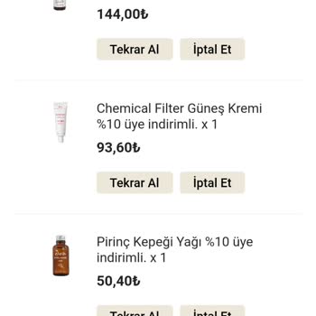 Doa Kozmetik Siparişimin Son Durumunu Bilmiyorum