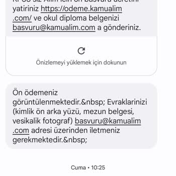 Kamualim.com İstihdam Başvurusu Mağduriyeti