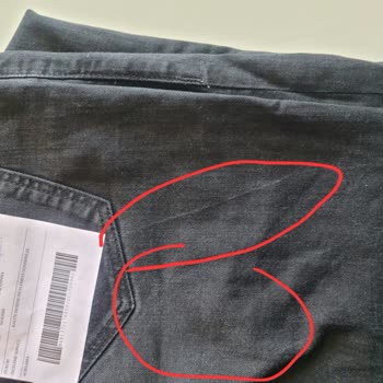 Mavi Üründe Renk Solması