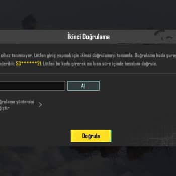 PUBG (Pubgmobile.com) Başkasının Numarası Var Giremiyorum Ben