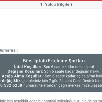 Obilet.com İptal/değişiklik Şartlarının Saçmalığı