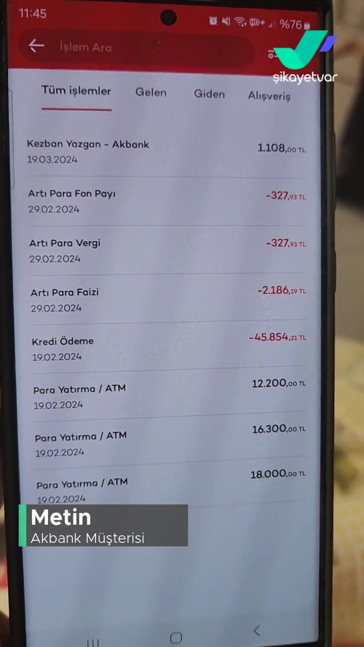 Akbank Kredi Ödedim Ödemedi Diyor! videonun kapak resmi