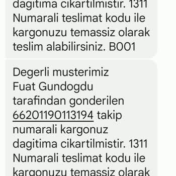 Sürat Kargo Rüzgarlıbahçe Şubesi Şikayet