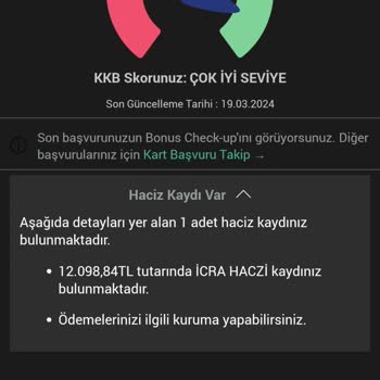 Garanti BBVA Olmayan Haciz Kaydı Şikayeti