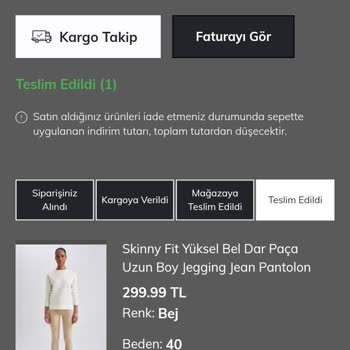 DeFacto'da Yaşadığım Kötü Deneyimim