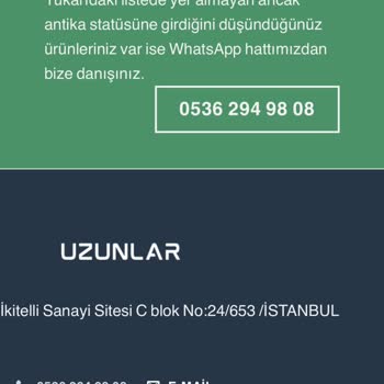 Uzunlar Yedek Parça Yapmayın Sizde Z