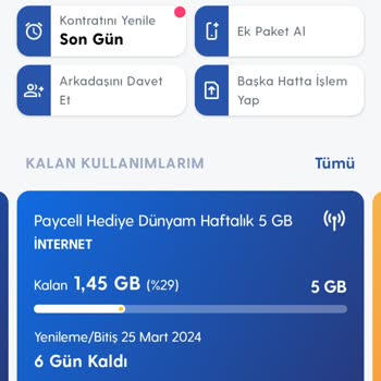 Turkcell İnternet Paketi Yanlışlığı