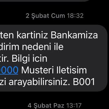 Ziraat Bankası Ziraat Kartımın Teslim Edilmemesi