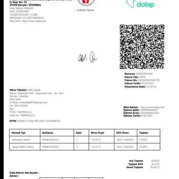 Dolap E Arşiv İtiraz