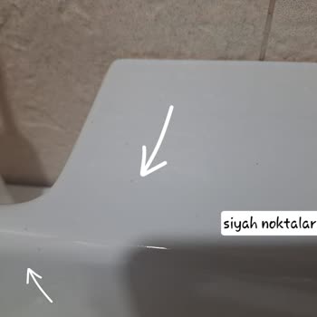 Kale Seramik Lavaboda Sararma Ve Lekeler