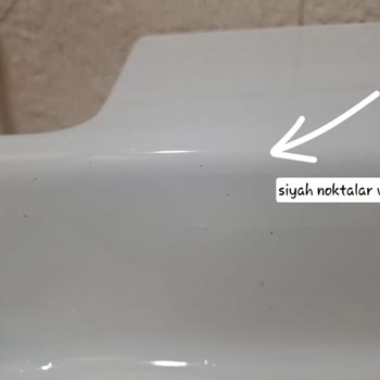 Kale Seramik Lavaboda Sararma Ve Lekeler