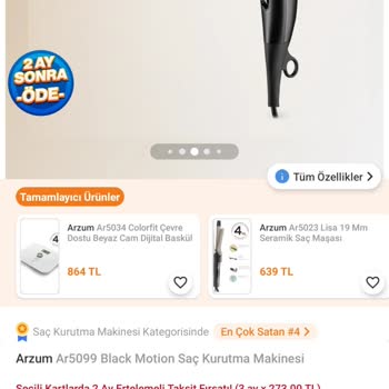 Arzum Saç Kurutma Makinesi Ve Teknik Servis Deneyimi